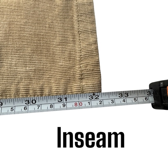 NWT St John’s Bay Corduroy Secretly Slender Boot Cut jeans pants tan women’s 8 - Picture 12 of 14